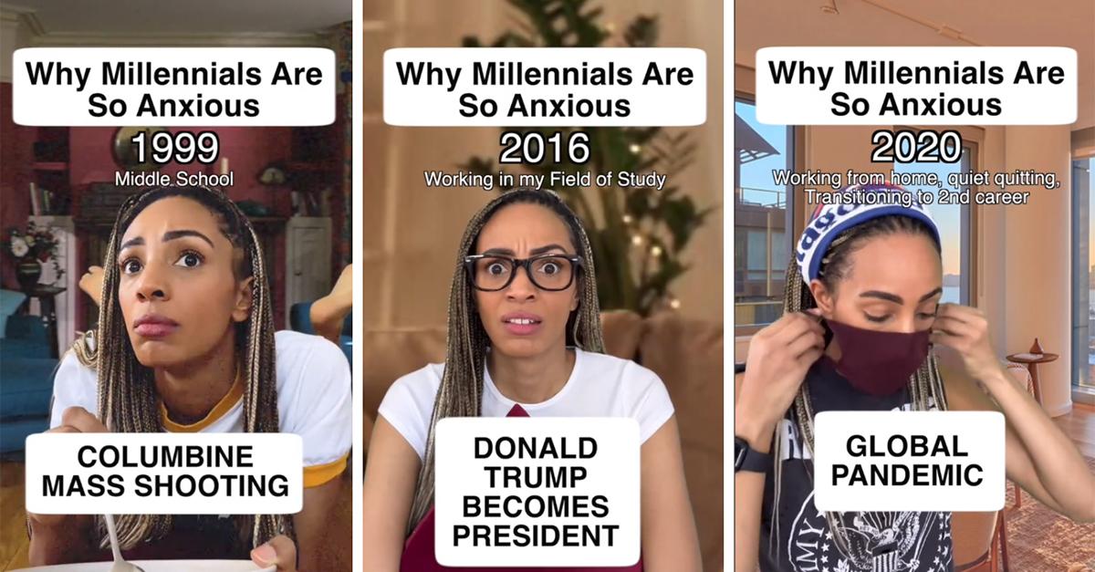 Woman Reveals Why Millennials Are Anxious