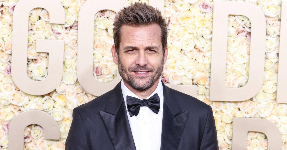 Gabriel Macht at the 2024 Golden Globes.