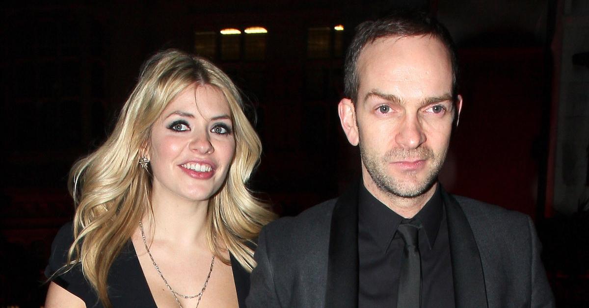 Holly Willoughby and Dan Baldwin at an afterparty 