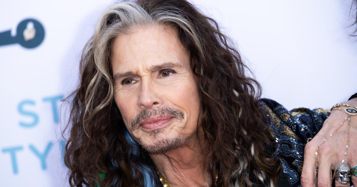 Steven Tyler on the red carpet