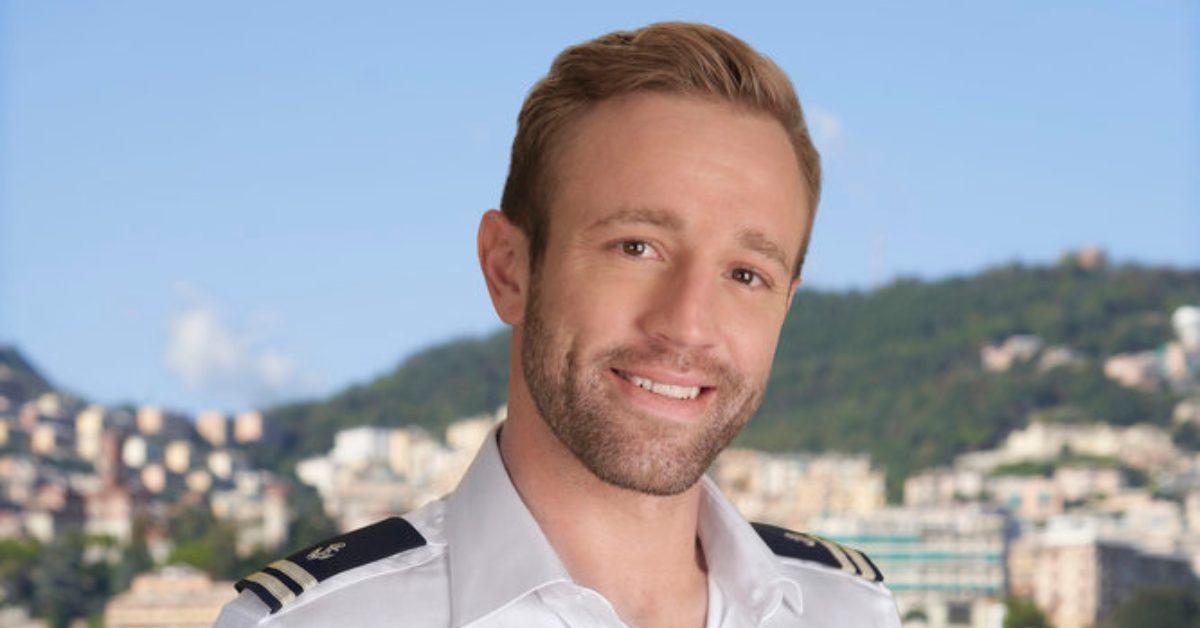 Ruan Irving in a yacht uniform