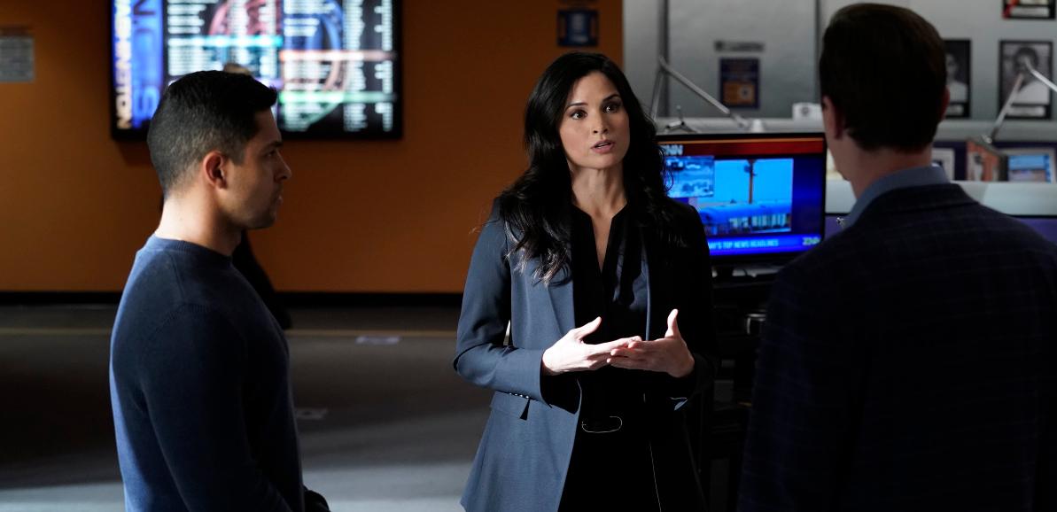 Knight and Torres in 'NCIS'