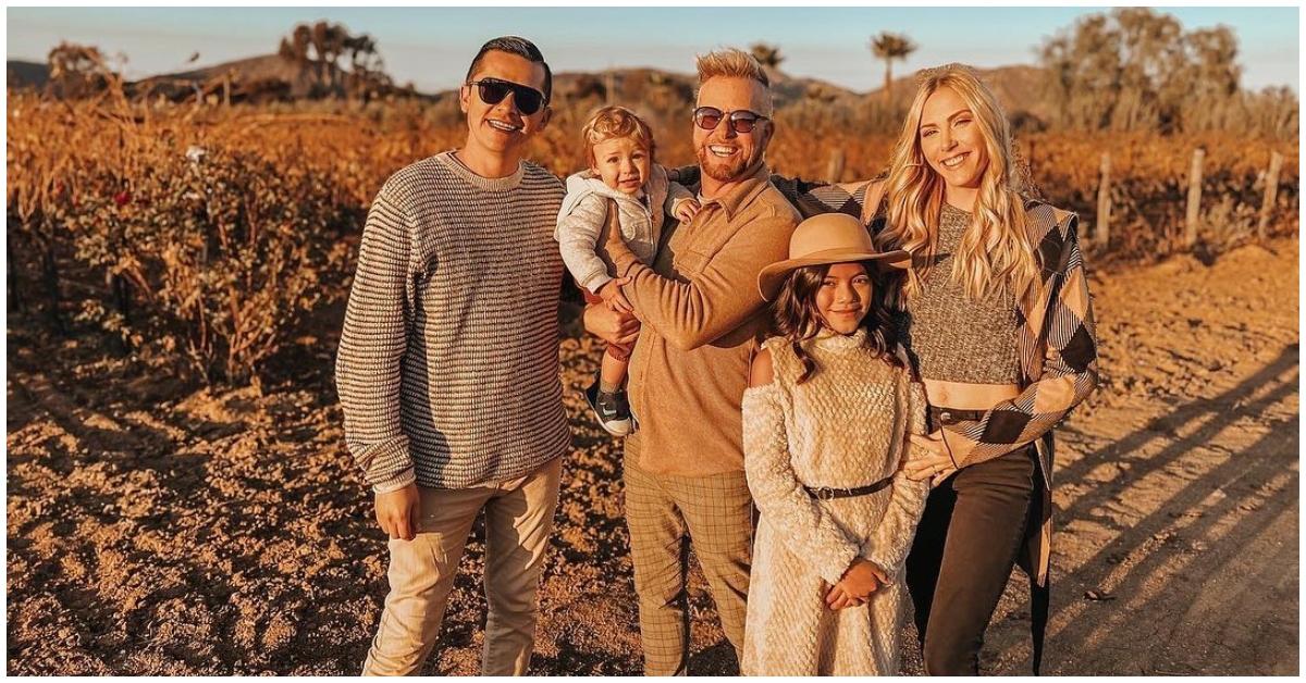 (l-r): Armando, Kenny's grandson, Armando's daughter, Hannah, and Kenny's daughter