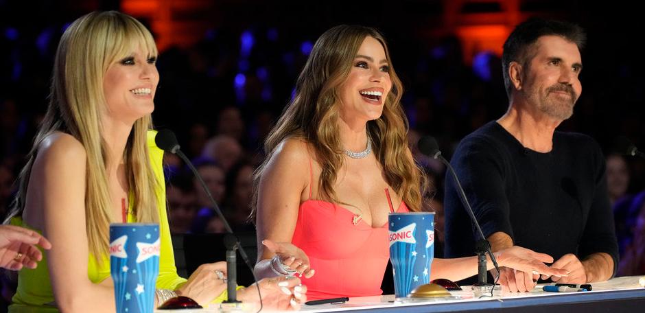 Heidi Klum, Sofia Vergara, Simon Cowell on 'America's Got Talent'