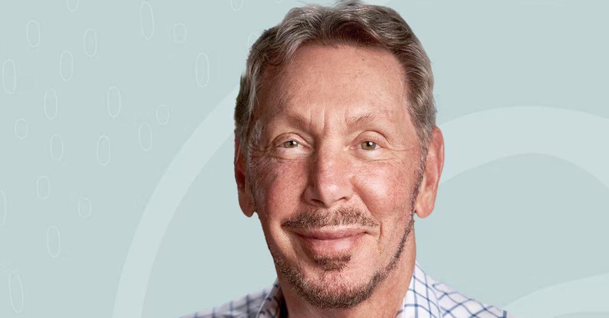 Larry Ellison's head shot for Oracle.