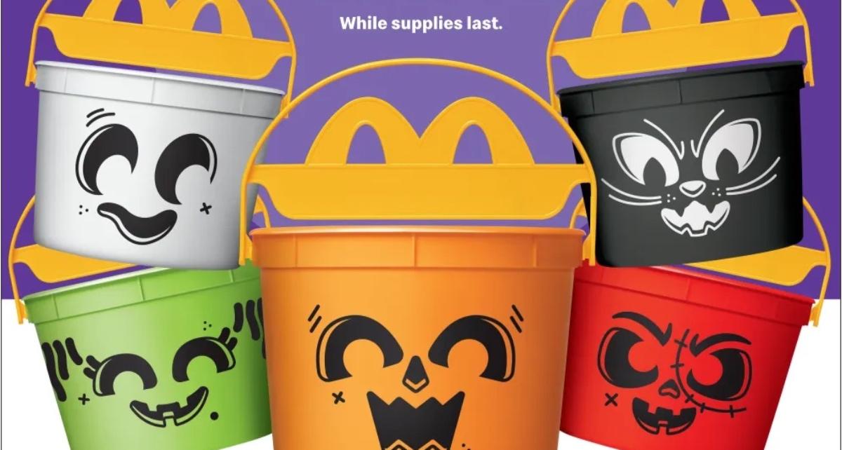 McDonald’s Boo Buckets 2025