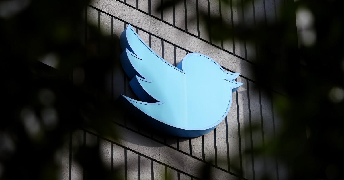 Twitter logo on San Francisco headquarters