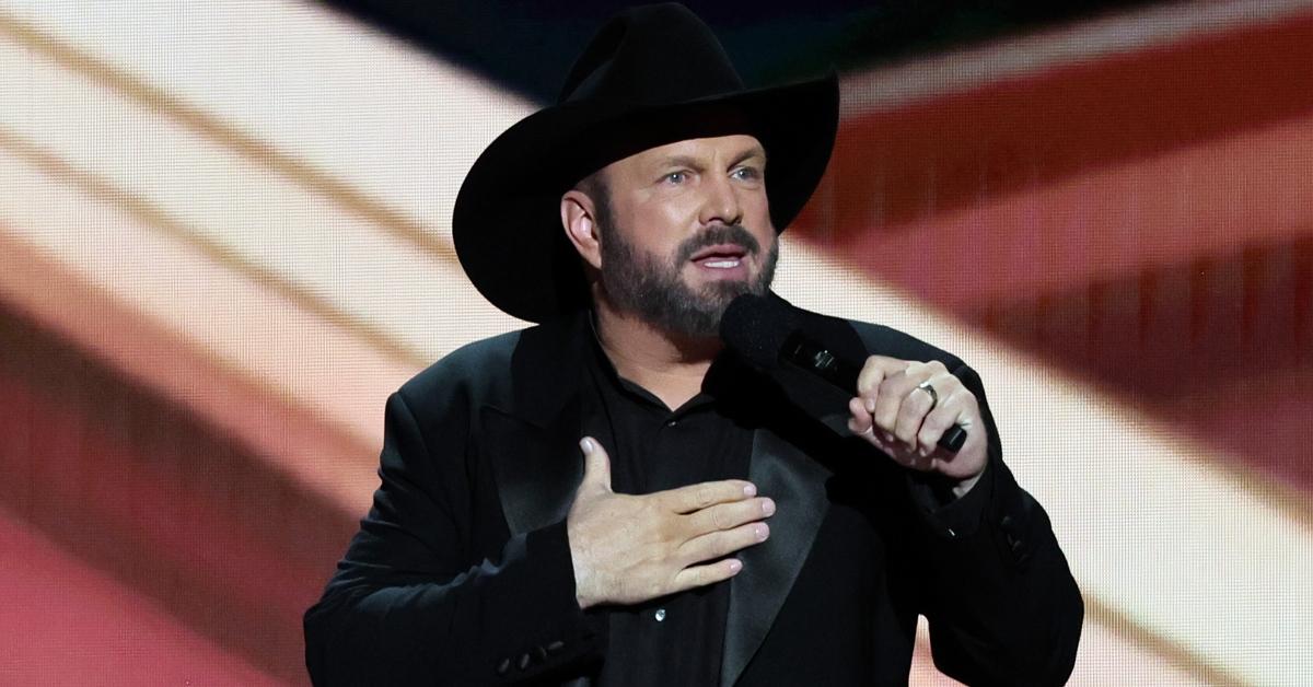 Garth Brooks onstage during the 58th Academy of Country Music Awards on May 11, 2023