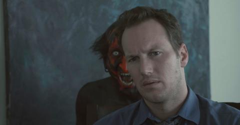 Lipstick-Face Demon quickly appears behind Josh Lambert in 2010's 'Insidious.'