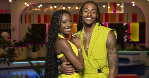 Kordell and Serena on Love Island USA