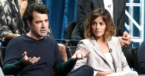 (l-r): Ron Livingston and Stephanie Szostak from 'A Million Little Things'