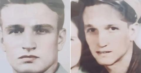 WWII veteran before and after pics