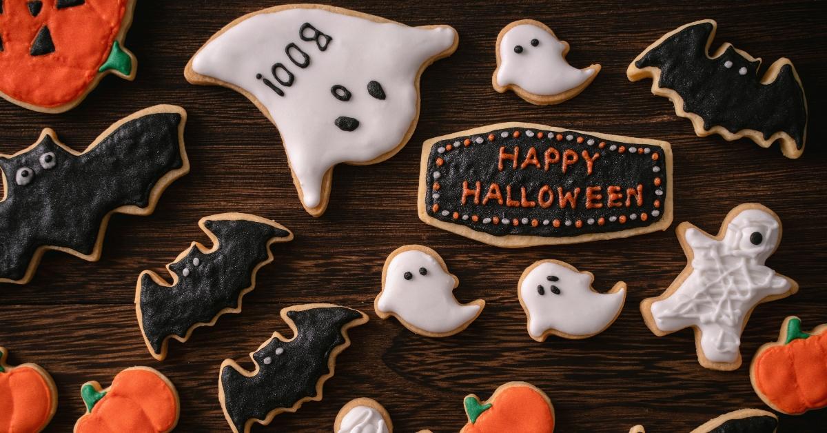 Halloween cookies.