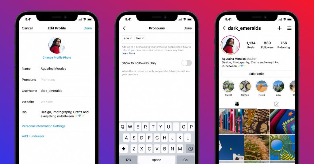 Here's How to Add Your Pronouns on Instagram — Details on the Latest Update