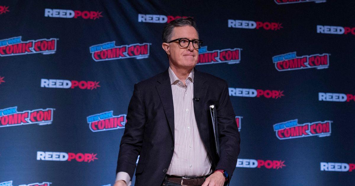 Stephen Colbert at 2024 New York Comic-Con. 