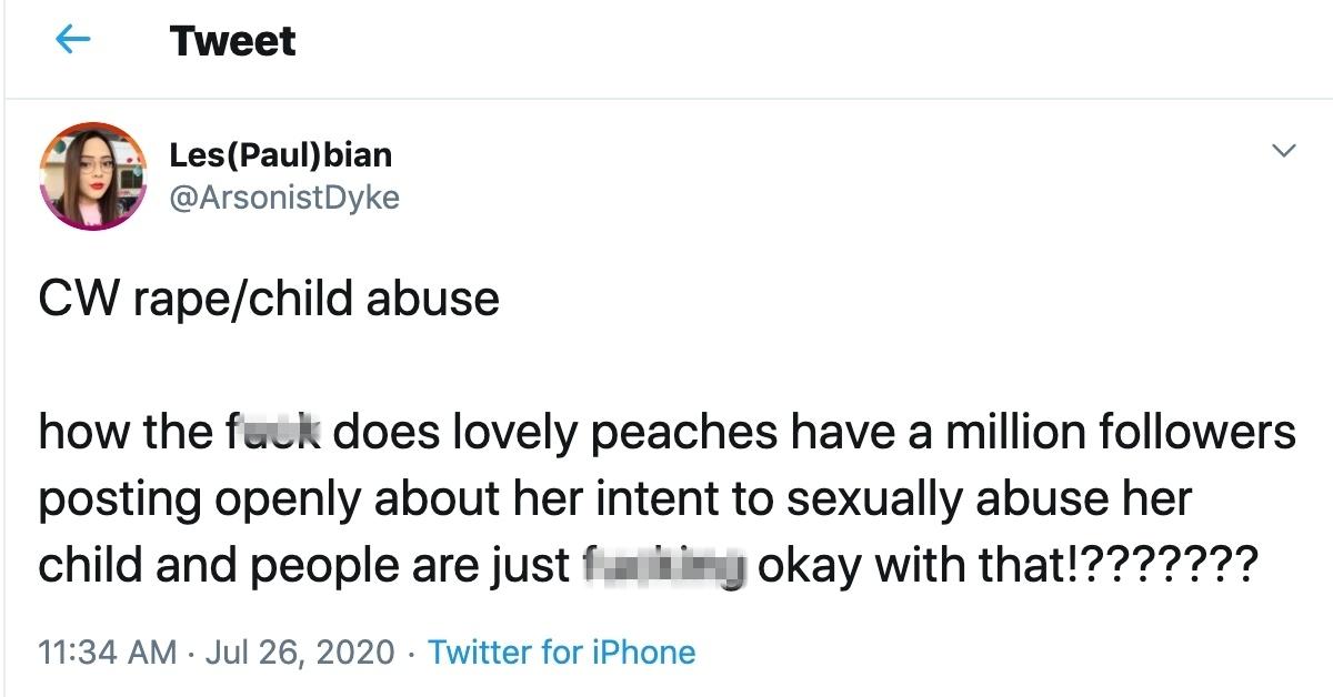 What Did Lovely Peaches Do to Her Daughter (Proceed With Caution!)