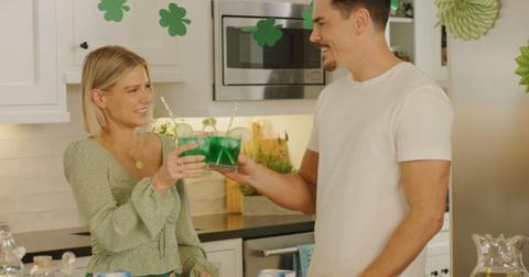 tom ariana st patricks day drinks