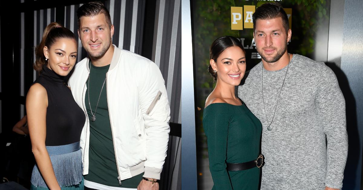 Tim Tebow and Demi-Leigh Nel-Peters