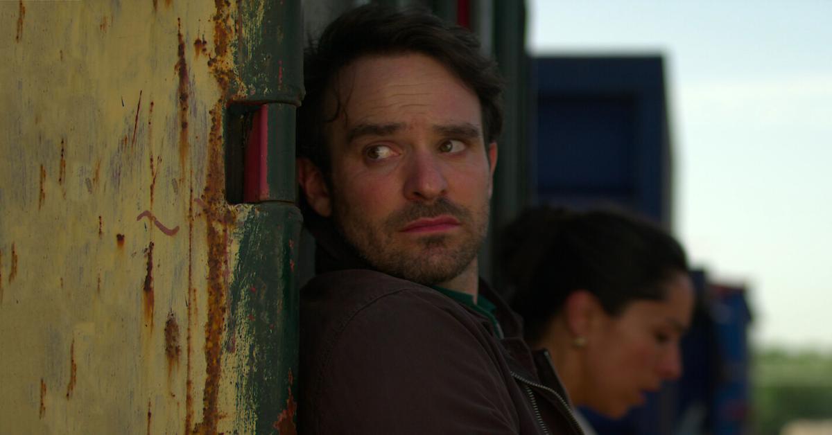 Charlie Cox as Adam Lawrence in 'Treason'