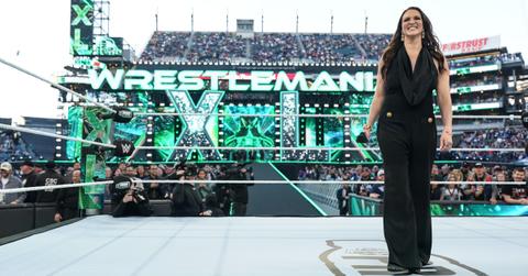 Stephanie McMahon at WrestleMania 40 in 2024