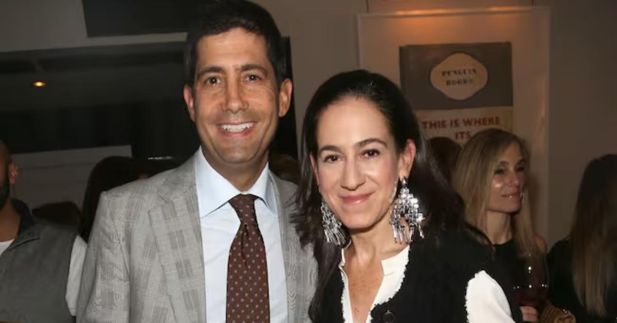 Kevin Warsh and his wife at an event together.
