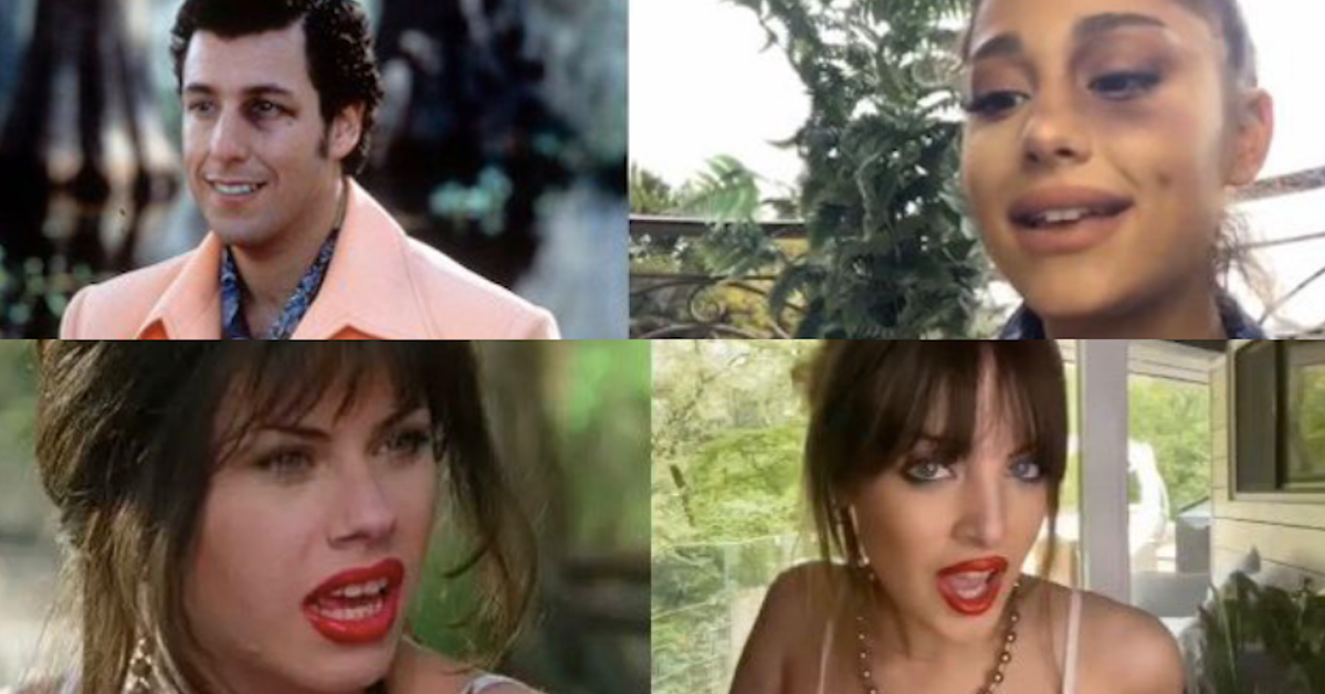 Ariana Grande And Friends Recreated Waterboy Scenes Adam Sandler Approves