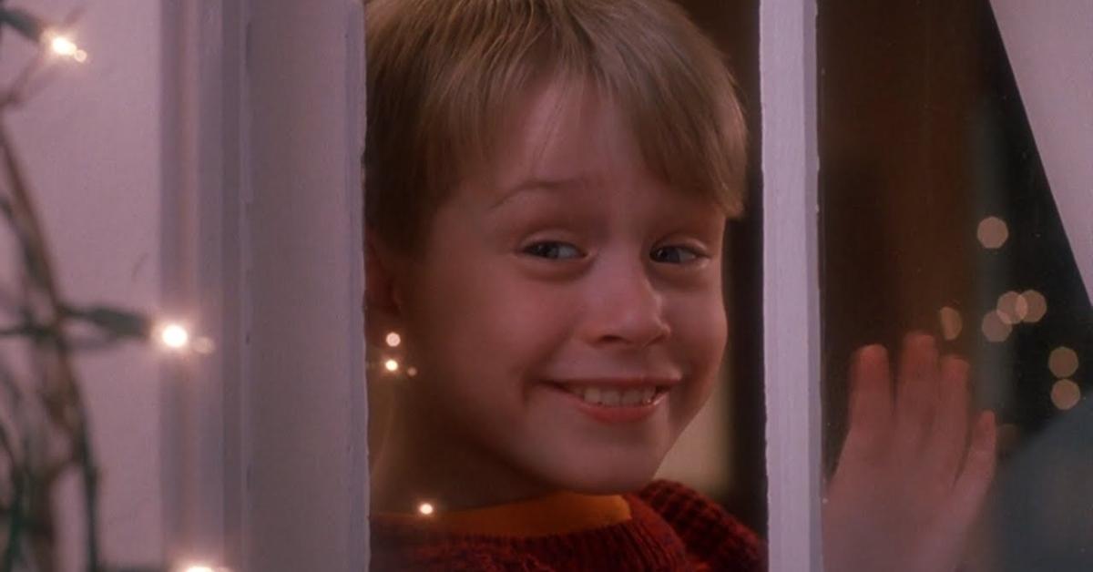 Kevin waves from a window in Home Alone