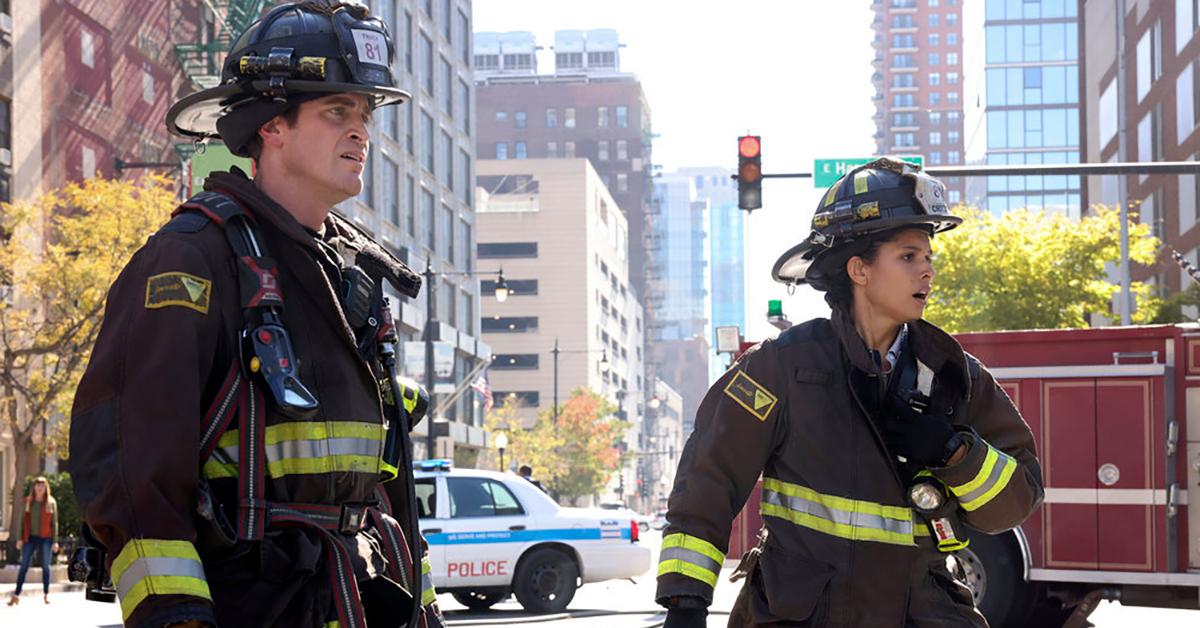 Carver and Kidd on 'Chicago Fire'