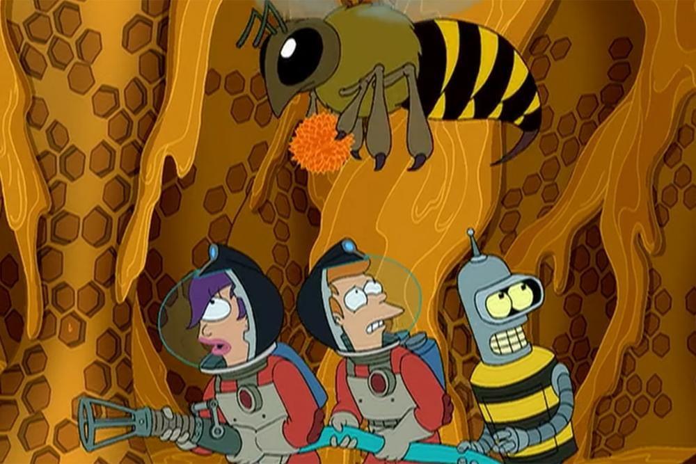 futurama the sting