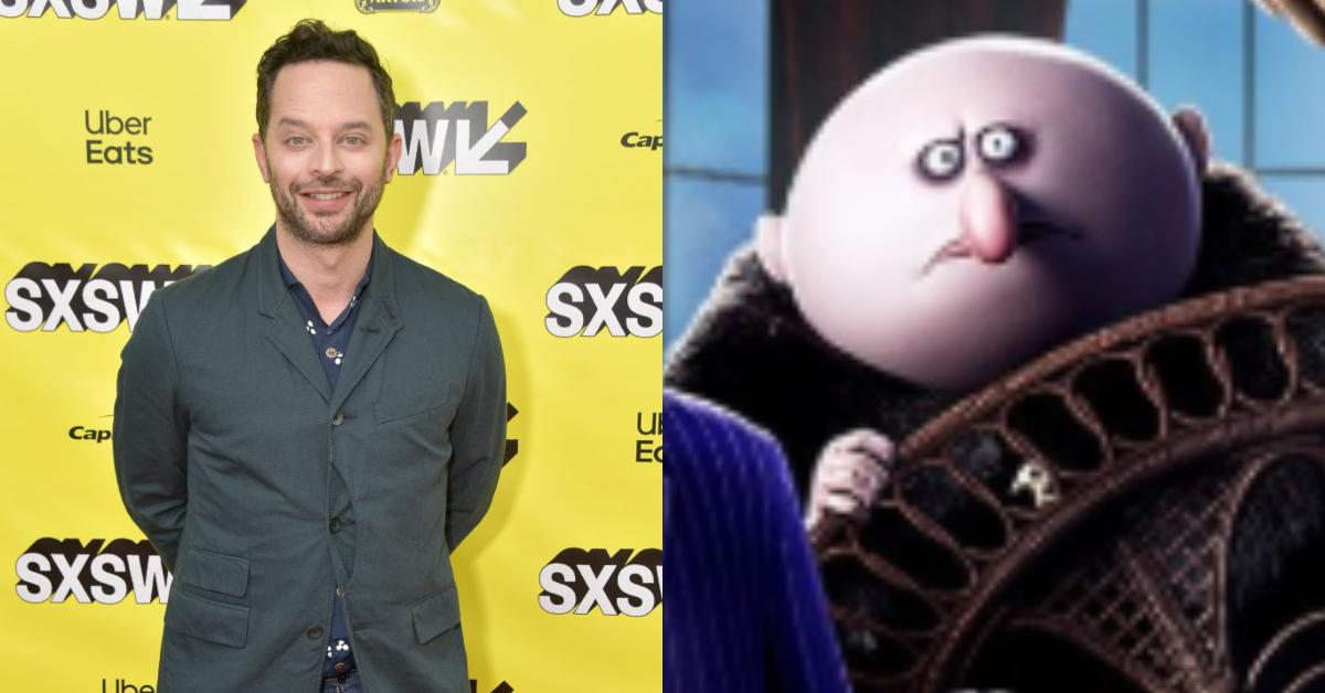 meet the addams family cast  nick kroll uncle fester