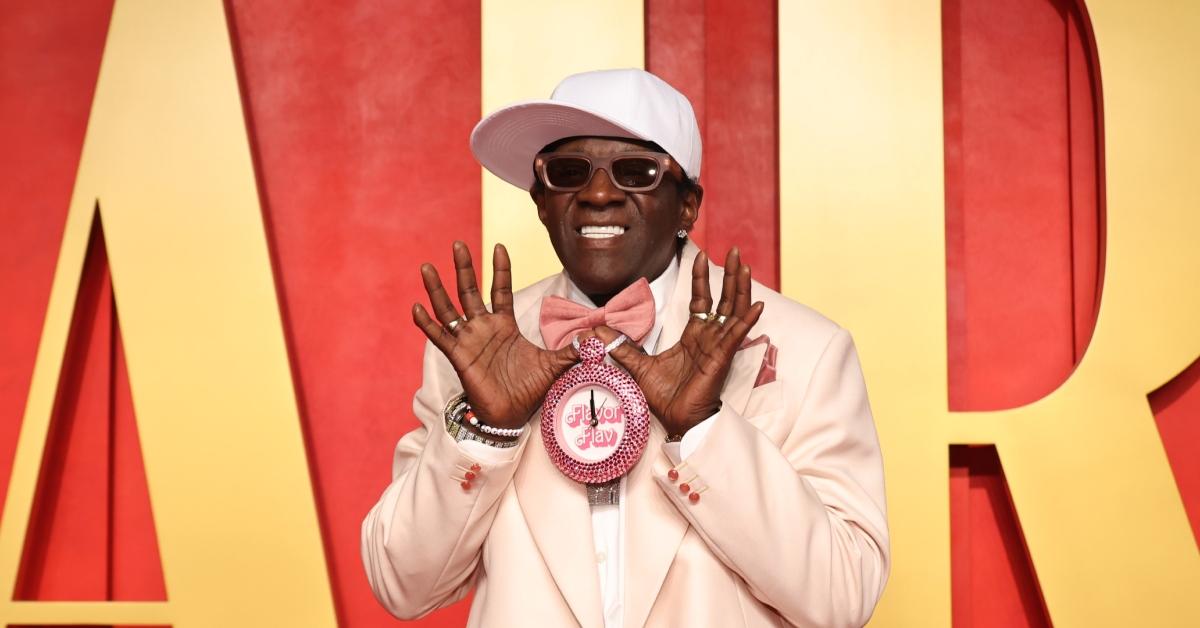 Flavor Flav at the Vanity Fair Awards