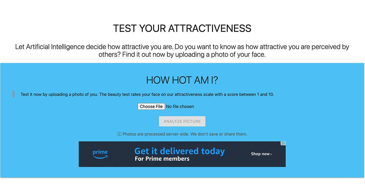 How To Test Your Attractiveness With AI — Latest Hotness Quiz