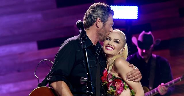 Gwen Stefani and Blake Shelton