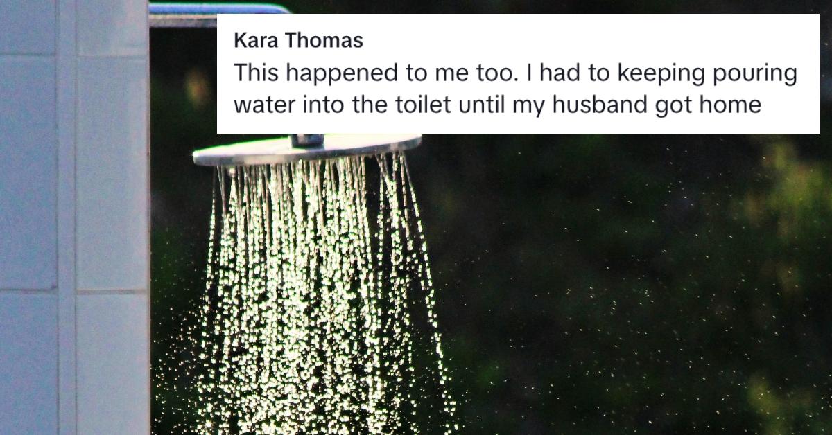 Woman's Shower Won't Turn Off and Her Tub Won't Drain