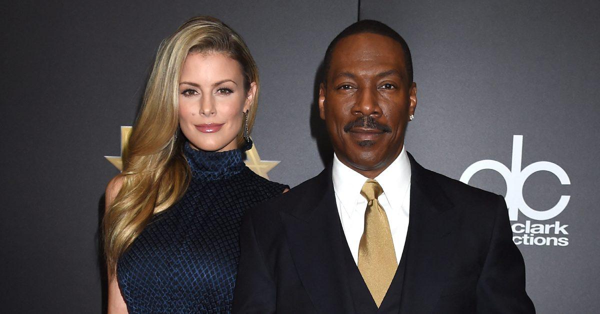 Eddie Murphy and Paige Butcher in 2016.