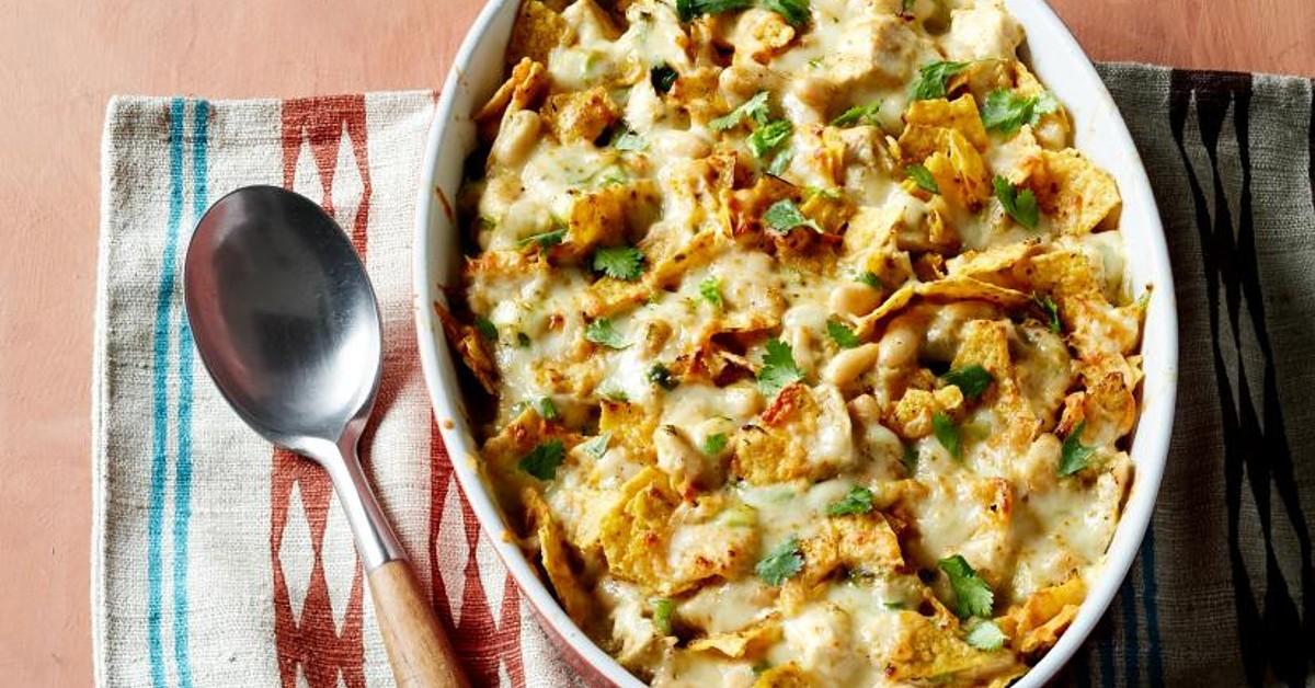 Spicy Chicken-Tortilla Chip Casserole