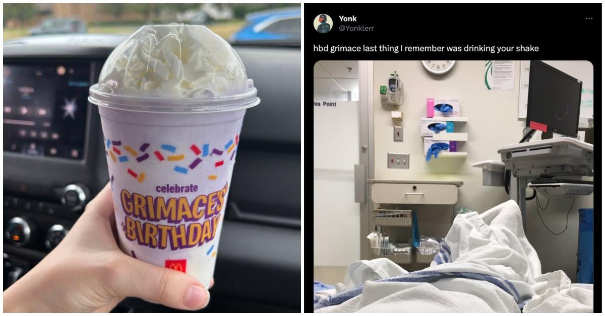 Here's what McDonald's purple Grimace shake really tastes like 