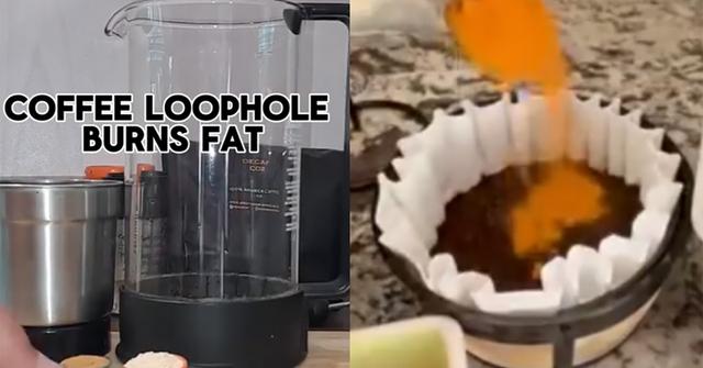 7 Second coffee trick recipe TikToks