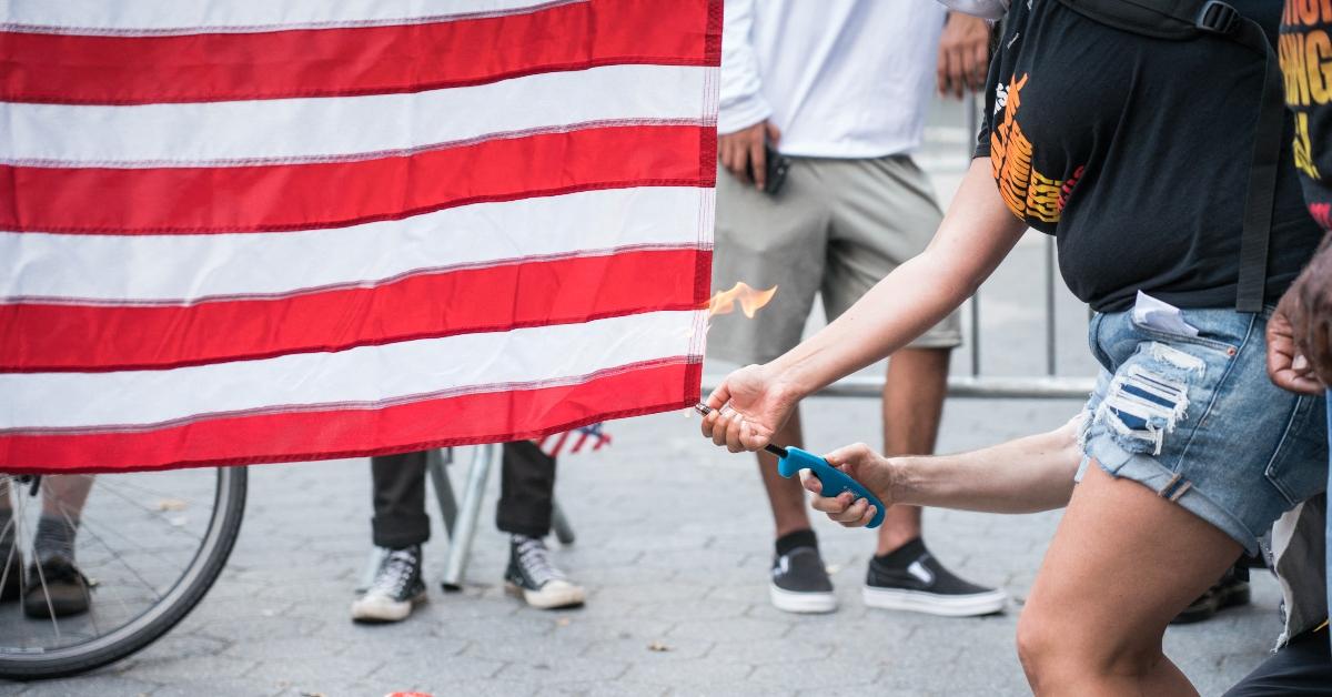 Can You Burn the American Flag? This Is a Heated Topic
