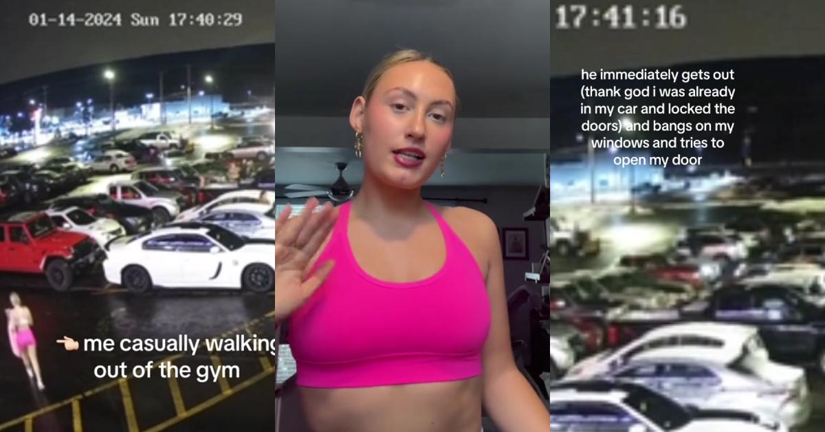 Woman Shares Close Call with Gym Creep Caught on CCTV Camera