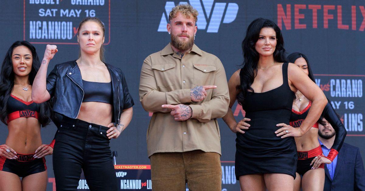 Ronda Rousey and Gina Carano
