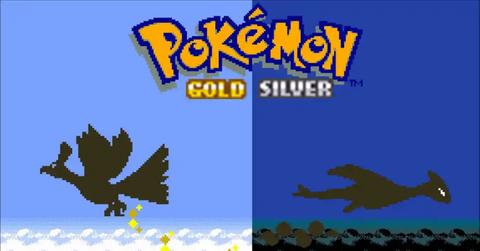 Pokémon Gold and Silver title screens