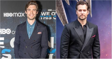 David Corenswet and Henry Cavill