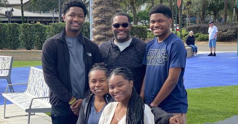 Sekou Smith and his family.