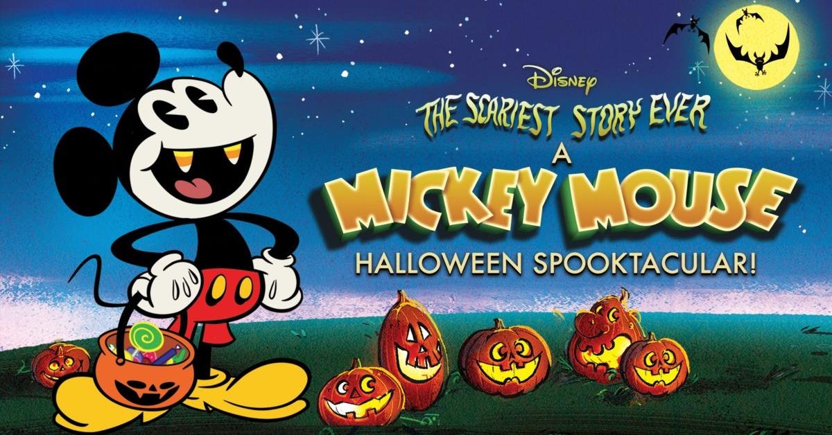 Poster for 'The Scariest Story Ever: A Mickey Mouse Halloween Spooktacular'