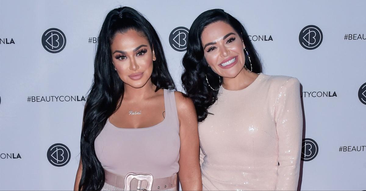 Huda Kattan and Mona Kattan attend the 2019 Beautycon Festival in Los Angeles, Calif.