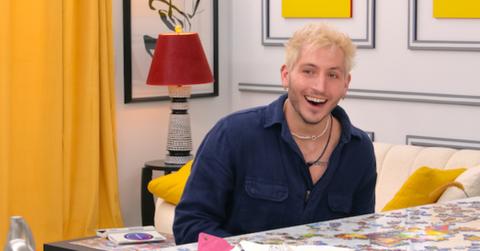 Myles from The Circle in his apartment