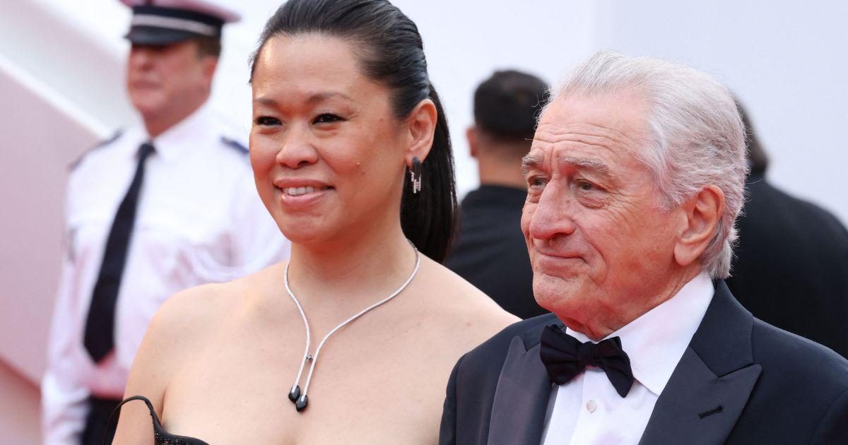 Robert De Niro with partner Tiffany Chen