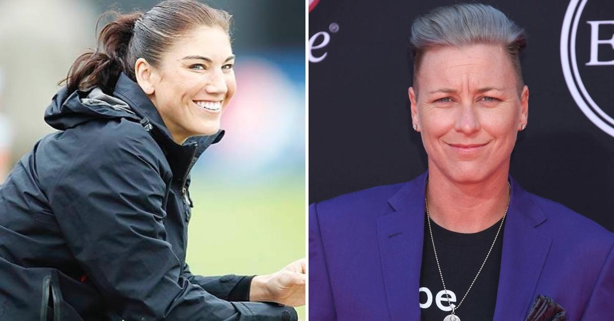 Hope Solo and Abby Wambach