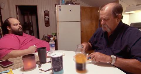 Wess and his father having a conversation on 'My 600-lb Life'